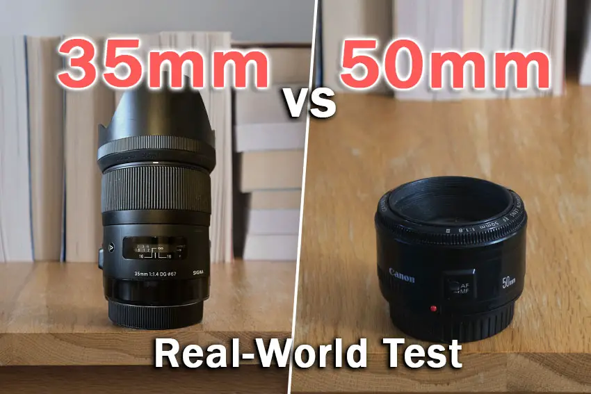 35mm vs 50mm Lenses — A Comparative Analysis