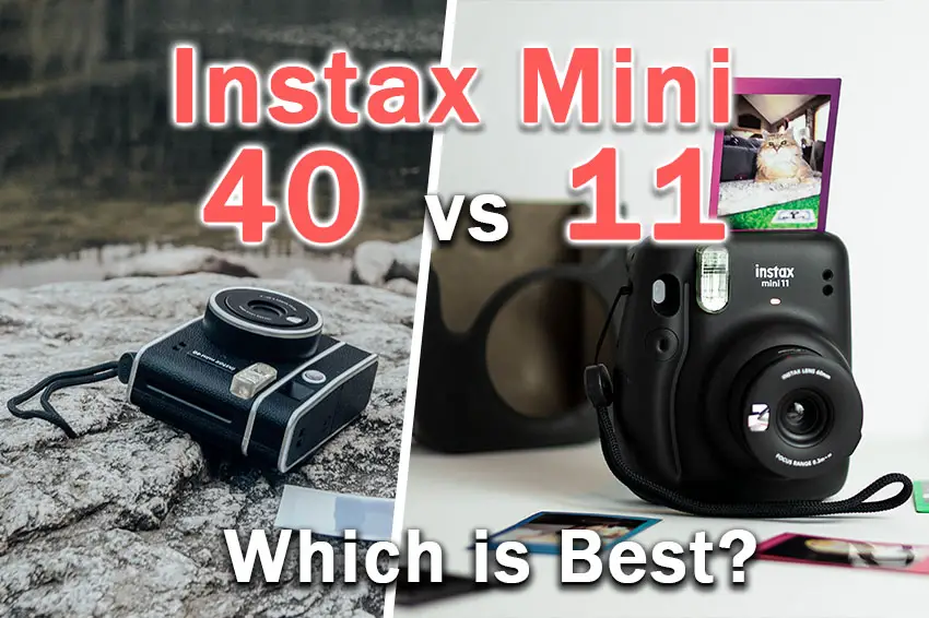 Fujifilm INSTAX Mini 40 REVIEW vs Mini 11: BEST Instant camera and tutorial  